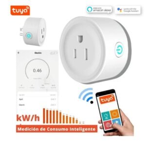 Enchufe o Tomacorriente Wifi Inteligente de Sobreponer Smart Tuya