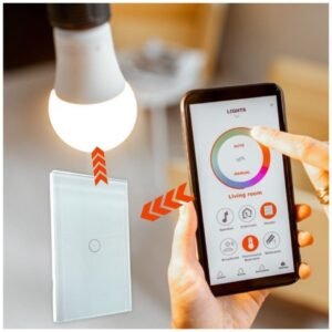 Interruptor Wifi Inteligente Sencillo Control Iluminación Smart Tuya